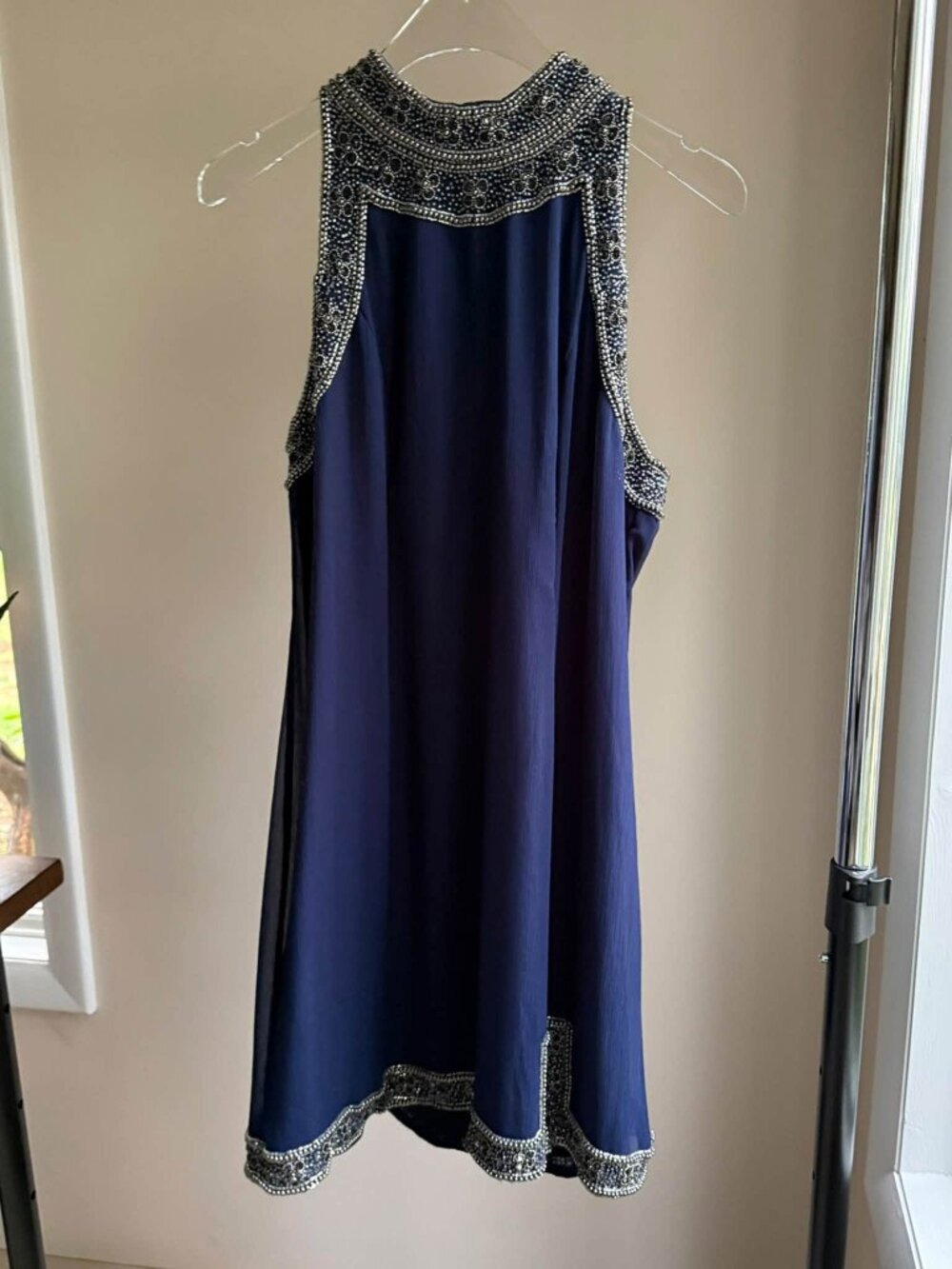 NBD X Revolve Navy Blue Gatsby mini NWT Size M